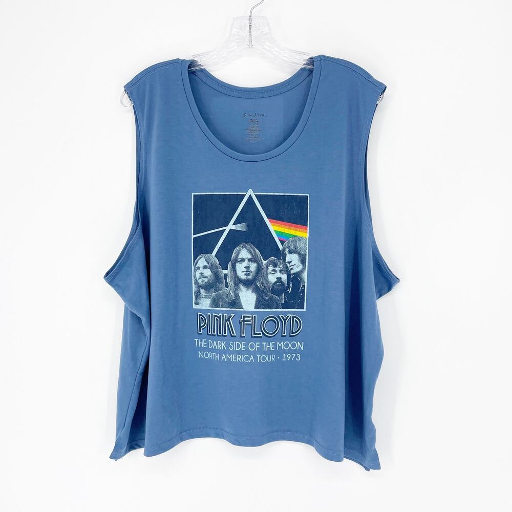 Pink Floyd Dark Side Of The Moon Graphic Tank Top Size 3X